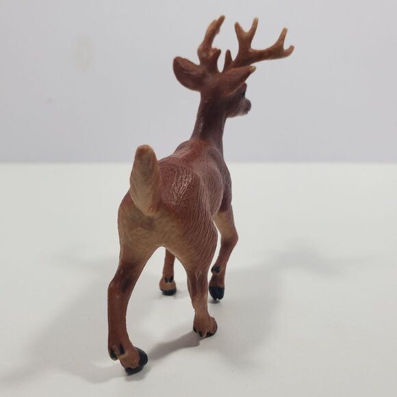 1998 Safari Ltd Stag And Doe Deer Lot Vintage Figures - Picture 11 of 16